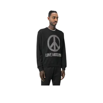 LOVE MOSCHINO Sweatshirts Men Black