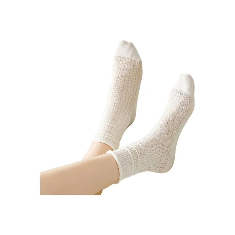 Temooues Mid Calf Socks Women's Combo Set-3