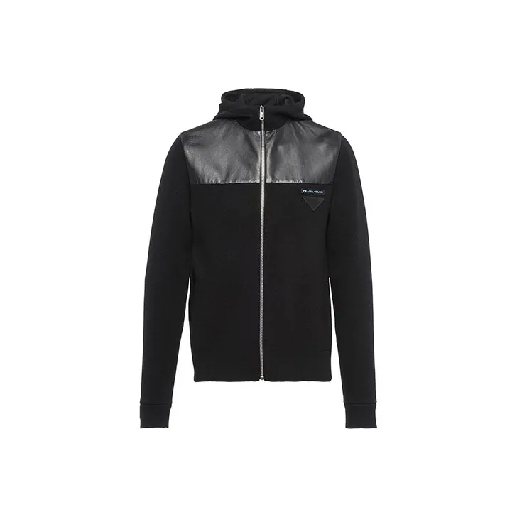 PRADA Sweatshirts Men Black-0