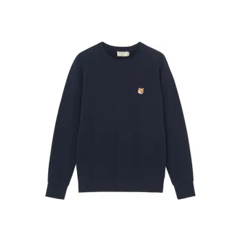 Maison Kitsune Sweatshirts Men Dark Blue