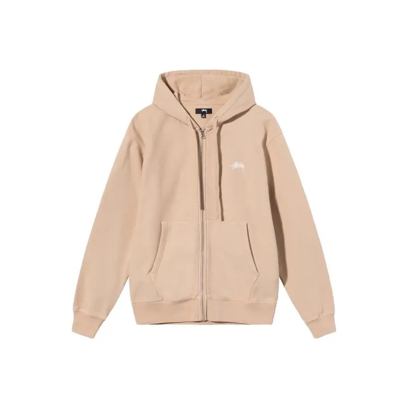 Stussy Stock Logo Zip Hood-8