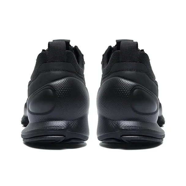 Bansley Cushioned Slip Resistant Abrasion Resistant Breathable Low Top Running Shoes Men's Black-2
