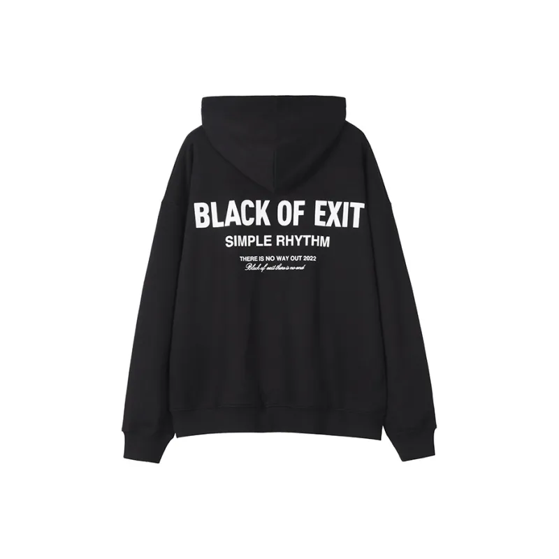 BLACK OF EXIT Sweatshirts Unisex-0
