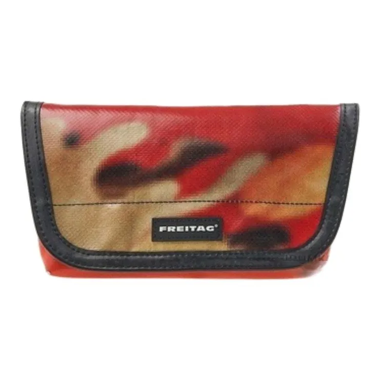 FREITAG F40 JAMIE Polyester Messenger Bag Crossbody Bag Shoulder Bag Unisex Red & Yellow-0