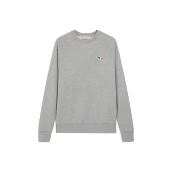 Maison Kitsune Fox Patch Crewneck Sweatshirt