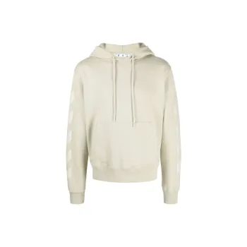 OFF-WHITE FW21 Sweatshirts Men Light Green