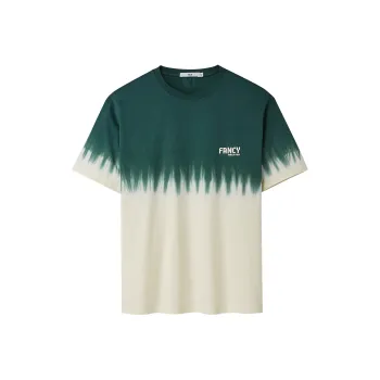 HLA T Shirts Men Dark Green Gradient A5