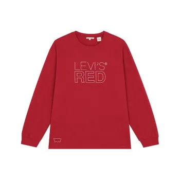 Levis Sweatshirts Men Red
