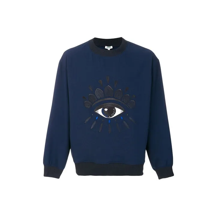 KENZO Sweatshirts Men Navy Blue-0