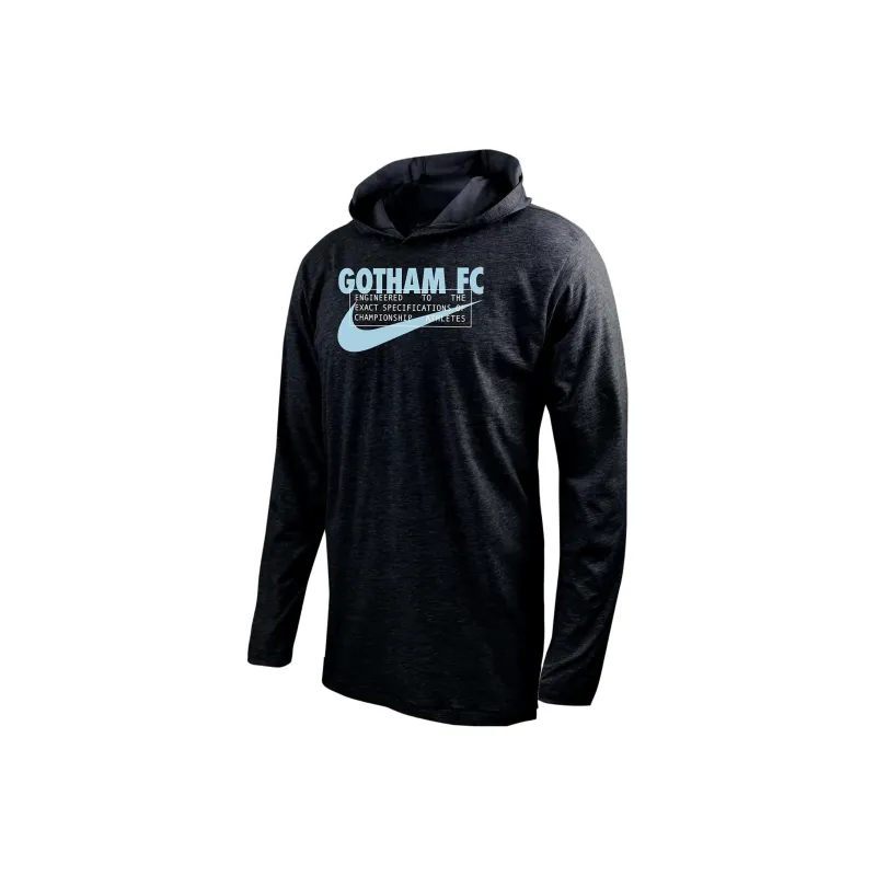 Nike Gotham Fc Men's Nike Soccer Long Sleeve Hooded T Shirt-0
