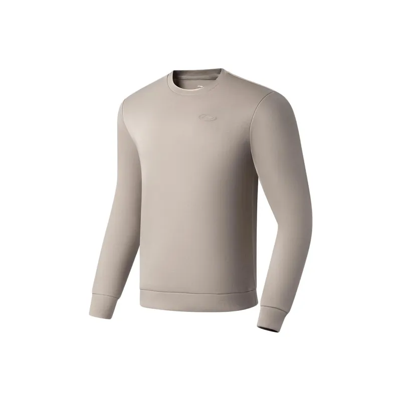 LiNing Fitness Series Sweatshirt Men's Goat Gray-0
