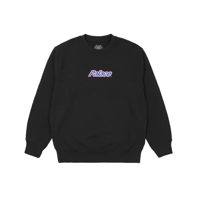 PALACE Sweatshirts Unisex Black-0
