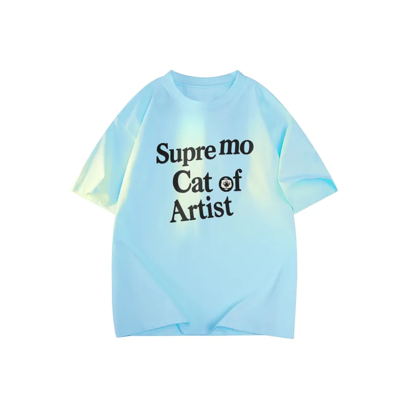 Supremo Cat T Shirts Unisex-14