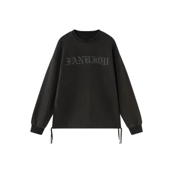 FANBIOU Sweatshirts Unisex Gray Coffee