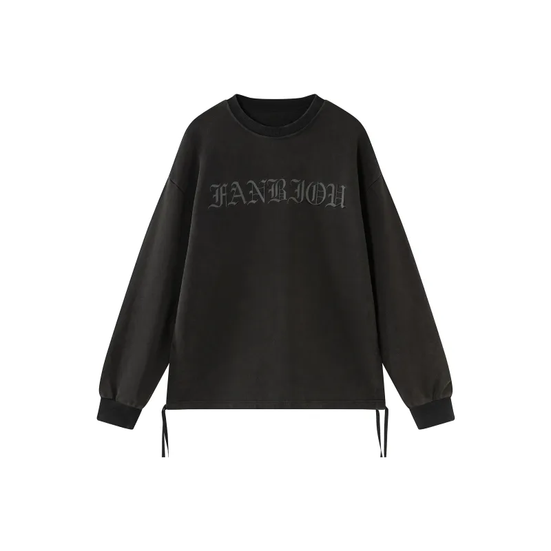 FANBIOU Sweatshirts Unisex Gray Coffee-0