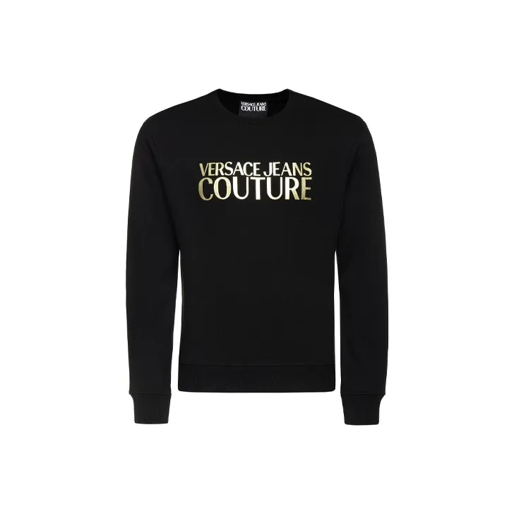 VERSACE JEANS COUTURE Sweatshirts Men Black-0