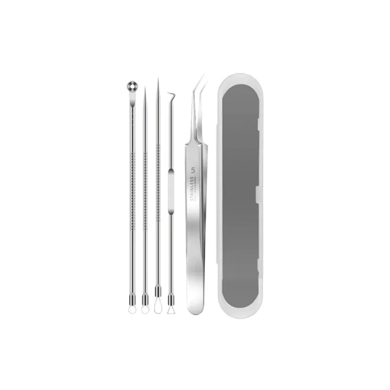 JIANYINGSHU Pimple Extractor Blackhead Extractor Set With Closed End Picking Tools For Acne Cleansing, Home Use-13