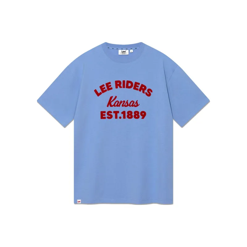 Lee T Shirts Unisex Sky Blue-0