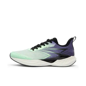 361° Cushioning Lightweight Low Top Running Shoes Men's Green Purple