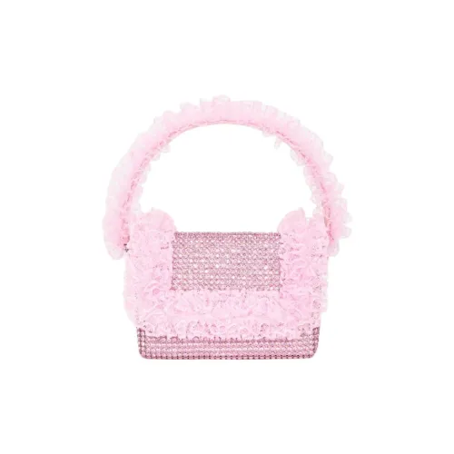 Self portrait Polyamide Handbag Women's Pink