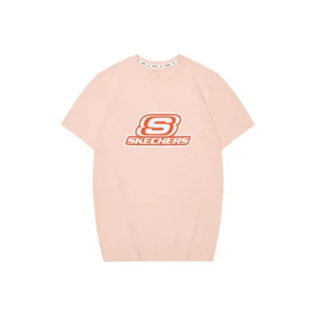Skechers T Shirt Unisex Peach Pink