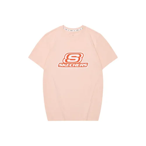Skechers T Shirt Unisex Peach Pink