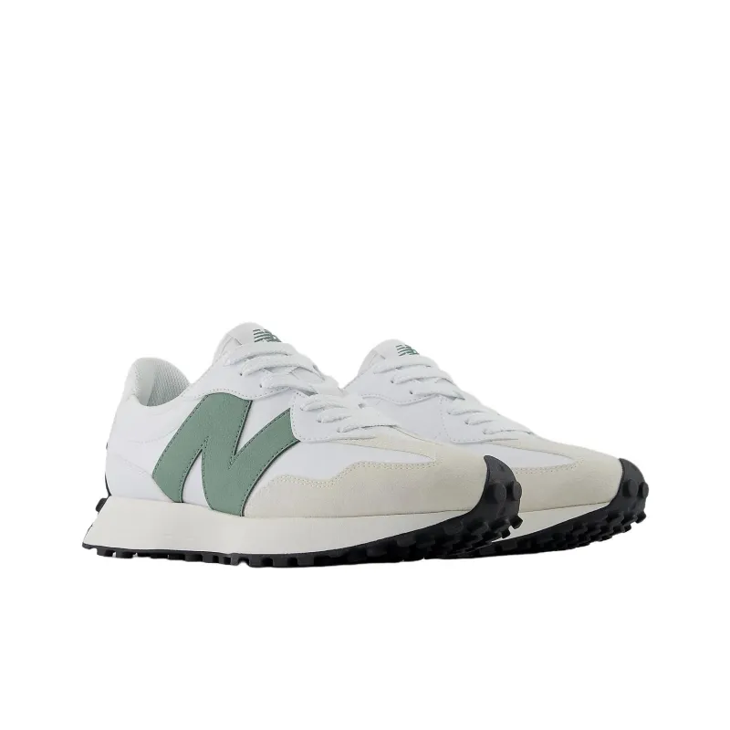 New Balance 327 White Dark Juniper-2