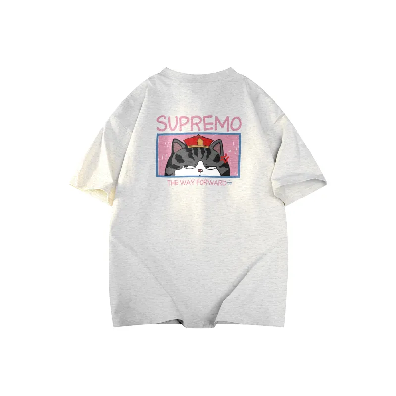 Supremo Cat T Shirts Unisex-16