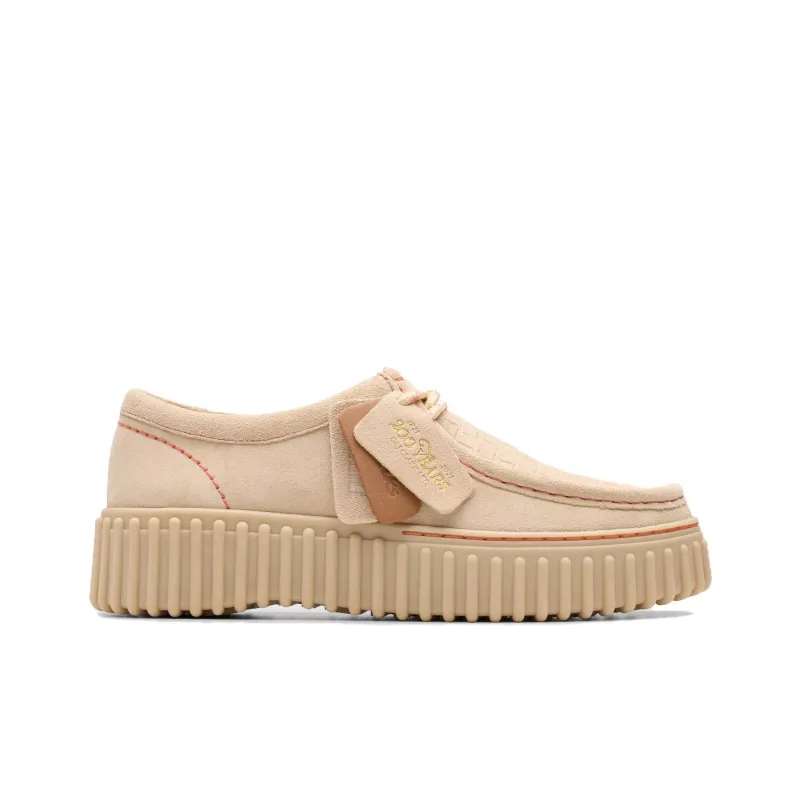 Clarks Torhill Bee Casual Shoes 4cm Women's Beige-1