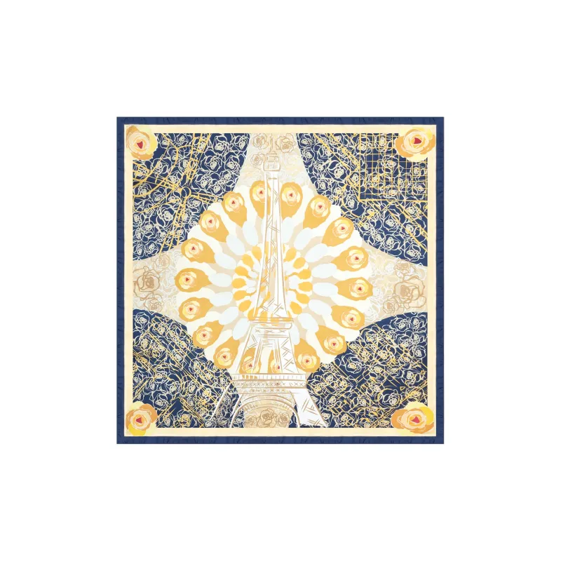 Shanghai Story 100% Polyester Silk Scarves Women's-65
