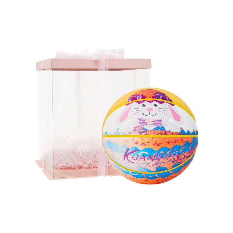 Kuangmi Kmbb586 PU Basketball Rabbit Color Size 7 Street Training Unisex-48