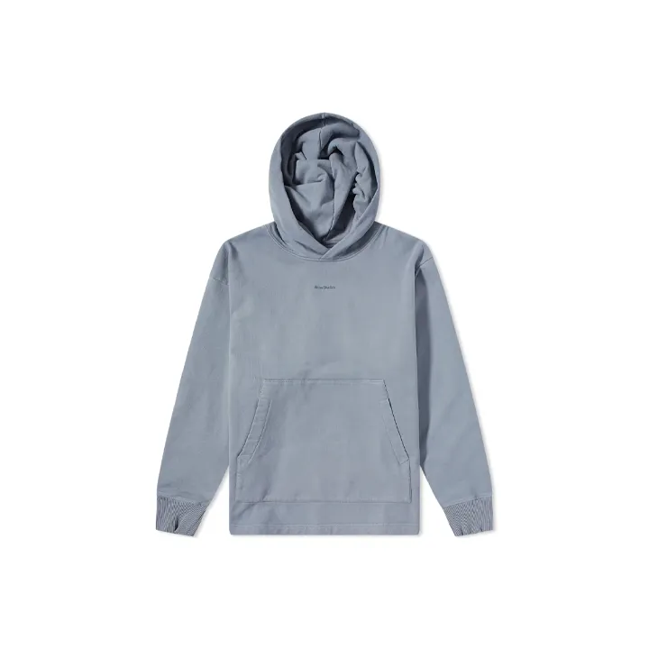 Acne Studios Logo Printed Long Sleeved Hoodie-0