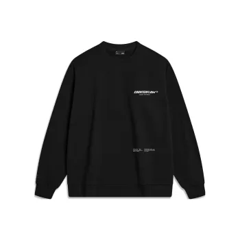 LINING CF Tracing Sweatshirts Unisex Black
