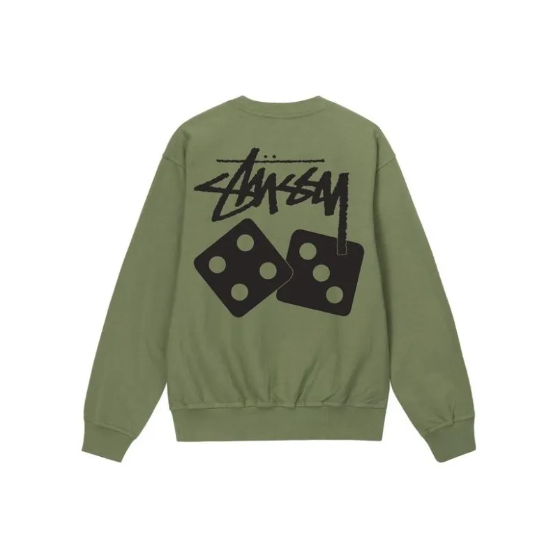Stussy Dice Pigment Dyed Crew-9
