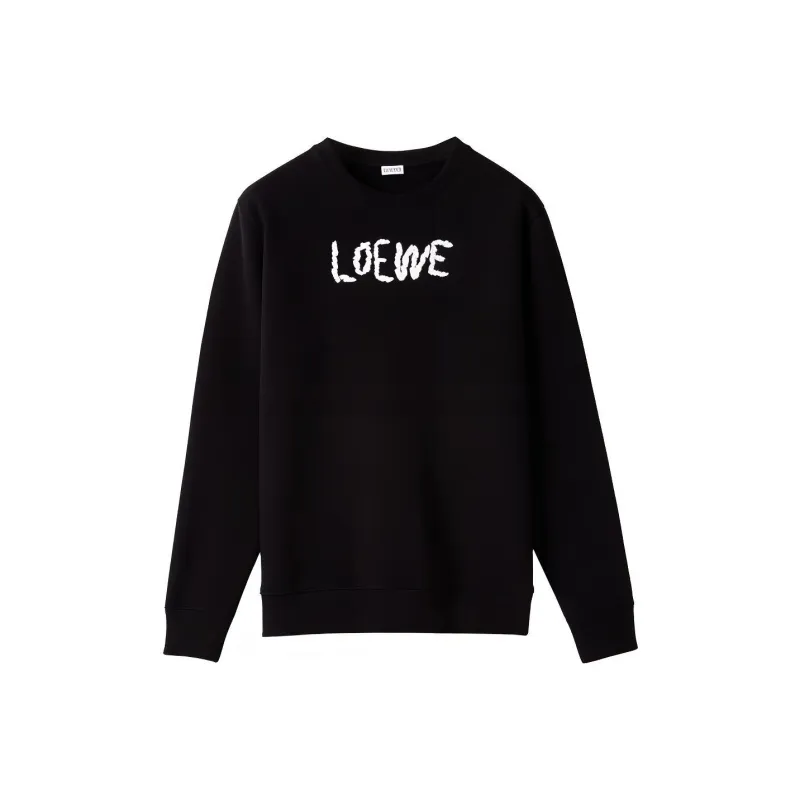 LOEWE Sweatshirts Men Black-0
