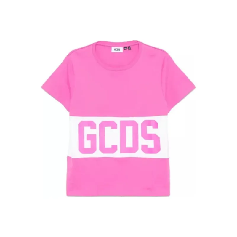 GCDS Band Logo T shirt-0