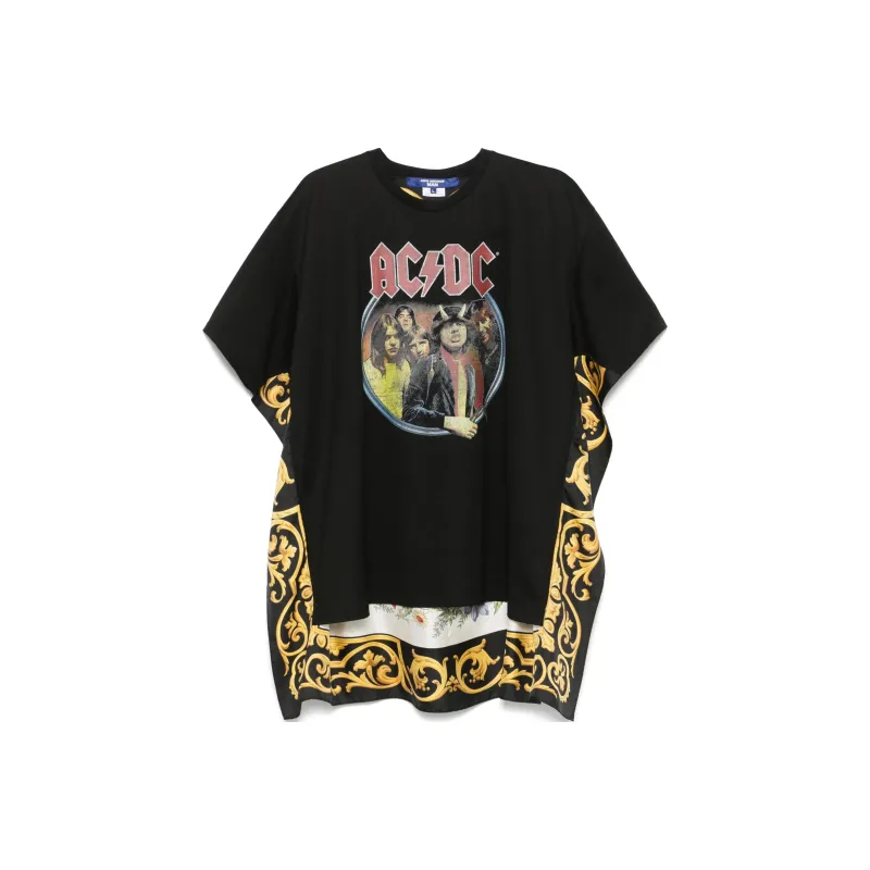 JUNYA WATANABE AC/DC Printed Caped Tee-0