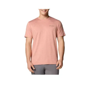 Columbia Tech Trail T-Shirt Men's Pink