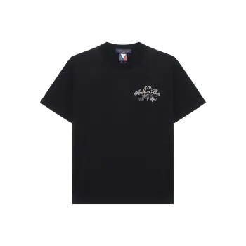 LOUIS VUITTON Embellished Short-Sleeved Cotton Crewneck