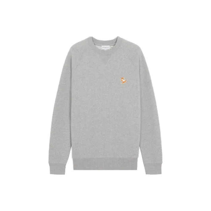 Maison Kitsune Sweatshirt Unisex Gray-0