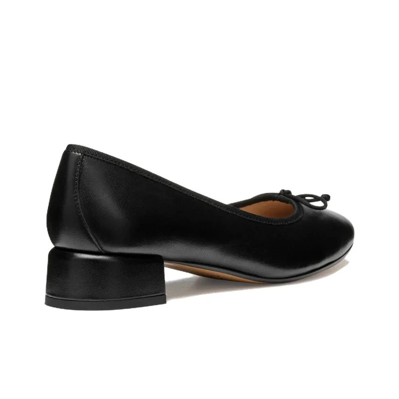 GEOX Floretia Slim Heel High Heels Women's Black-2