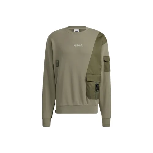 Adidas Originals Sweatshirts Men Olive