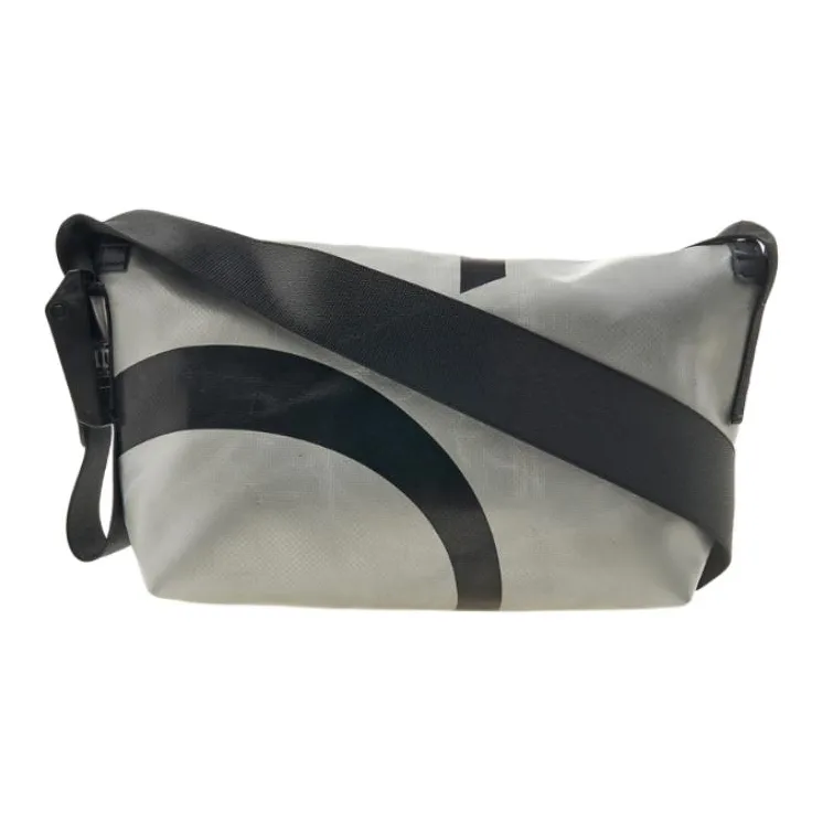 FREITAG PVC Messenger Bag Crossbody Bags Men's Silver & Black-2