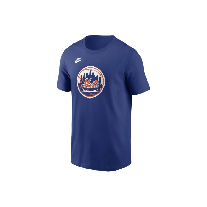 Nike T-Shirt New York Mets Men's Royal Blue-0