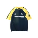 Navy Blue & Yellow Sleeves