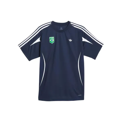Adidas Originals CB AERO JERS T Shirt Men's Marine Blue