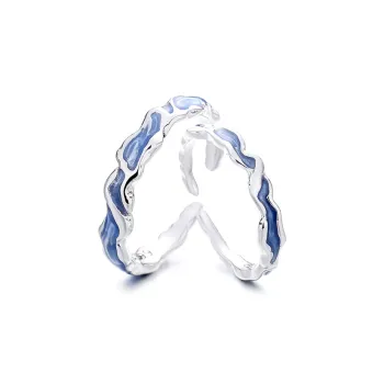 7℃ Sterling Silver Rings Unisex