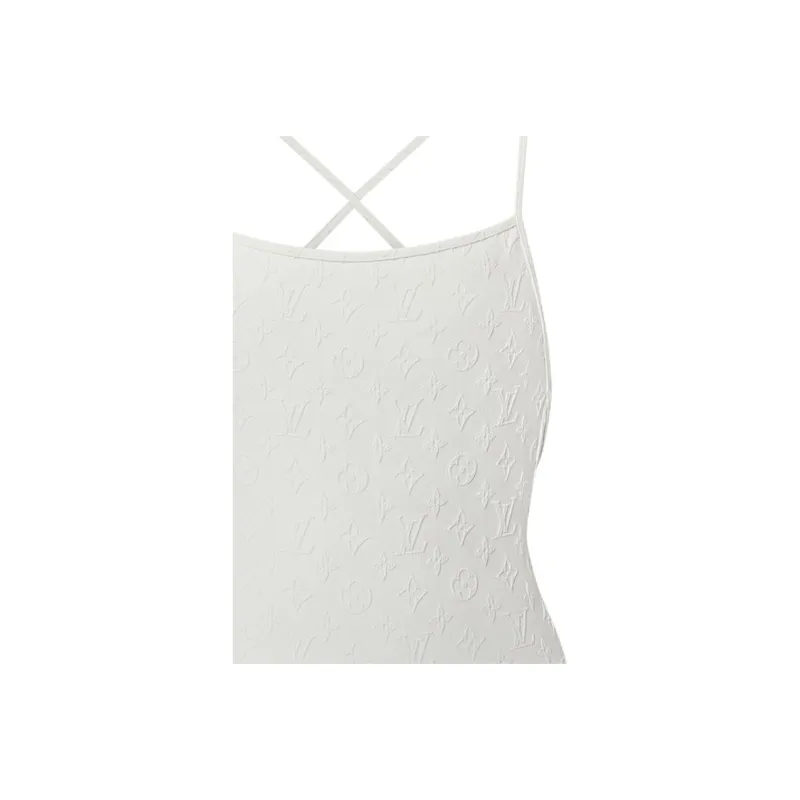 LOUIS VUITTON Monogram Jacquard One Piece Swimsuit-5