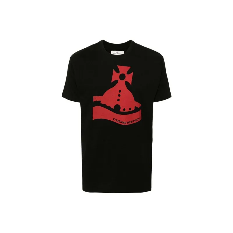 Vivienne Westwood FW24 T Shirt Men's Black-0