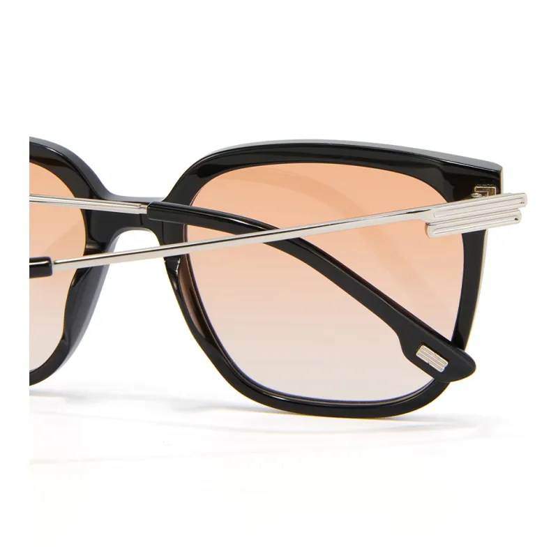 PLASTIC BRAIN Plate Frame Sunglasses Unisex-2
